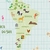 Adesivo - Mapa Cozy World - loja online