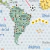 Imagem do Papel de Parede Magnético - Mapa Futebol