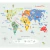 Papel de Parede Magnético - Mapa Players In The World - Nina Moraes Design