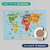Jogo Americano de Papel - Mapa Terra à Vista