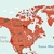 Papel de Parede - Mapa Terracota na internet