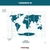 Papel de Parede - Mapa Cozy World - loja online