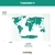 Papel de Parede - Mapa Cozy World - Nina Moraes Design