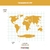 Papel de Parede Magnético - Mapa Terra no Espaço - loja online