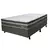 Cama Box E Colchão Viena Casal (138x188) Molas Ensacadas Topázio