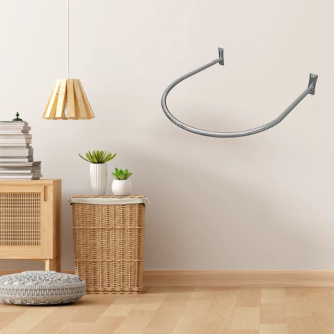 Provador Arco de Parede 0,90 x 0,90cm Cromado