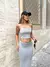 CROPPED PAIGE - CINZA - comprar online