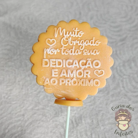 Enfeite de Chimarrão- Muito obrigado - comprar online