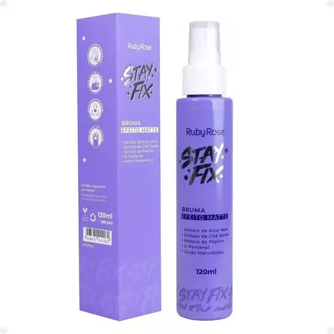 Bruma Fixadora Efeito Matte Stay Fix - Ruby Rose