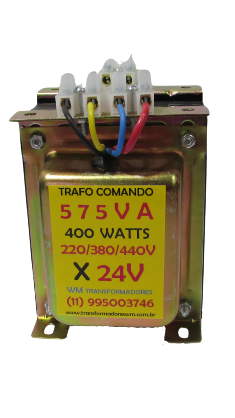 Transformador Comando 575va - 220/380/440v X 24v
