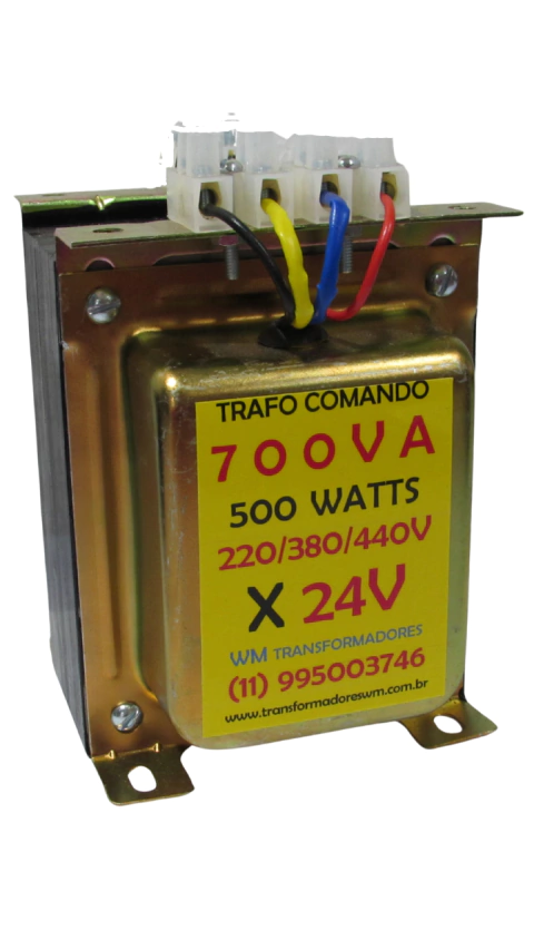 Transformador Comando 700va - 220/380/440v X 24v