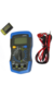 KIT - Multímetro Analógico Profissional Com Alerta Sonoro Bip + Multímetro Digital Profissional Azul - Wm Transformadores
