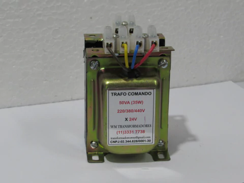 Transformador Comando 50va - 220/380/440v X 24v