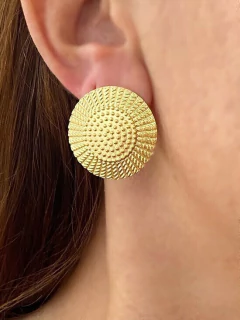 BRINCO MANDALA DOURADO