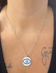 COLAR PLACA OLHO GREGO