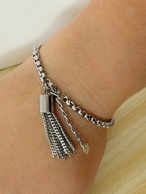 PULSEIRA CHUVEIRINHO EM AÇO INOX