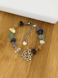 PULSEIRA LÓTUS 7 CHAKRAS - comprar online