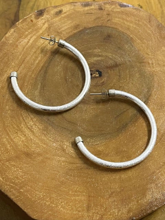 ARGOLA ESCOVADA EM ALUMÍNIO - comprar online