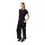 REMERA ASICS MUJER JAPANESE NEGRO NARANJA