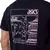 REMERA ASICS HOMBRE TAISHA ALGODON NEGRO ROSA - Barbetta Deportes