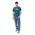 REMERA ASICS HOMBRE SOUND MIND KOI ALGODON PETROLEO NARANJA - tienda online