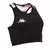 TOP KAPPA KOMBAT AVRA MUJER NEGRO VIOLETA - comprar online