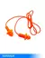 TAPON DE OIDOS SPEED 100% SILICONA CON CORREA NARANJA