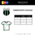 CAMPERA MITRE ROMPEVIENTO NUEVA CHICAGO NEGRO - Barbetta Deportes