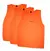 PECHERA NASSAU ADULTO DE ENTRENAMIENTO NARANJA PACK X11 - comprar online