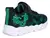 ZAPATILLA MARVEL HULK VELCRO CON LUZ NEGRO VERDE - Barbetta Deportes
