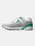 ZAPATILLA LE COQ SPORTIF LCS R1100 CLASSIC BLANCO VERDE en internet