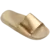 CHINELA HAVAIANA SLIDE CLAS MET FC BEIGE DORADO