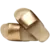CHINELA HAVAIANA SLIDE CLAS MET FC BEIGE DORADO - comprar online