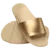 CHINELA HAVAIANA SLIDE CLAS MET FC BEIGE DORADO - tienda online