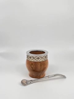 Mate Imperial Algarrobo Laqueado Premium