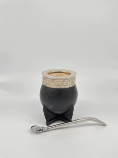 Mate Imperial Alpaca Liso Calabaza
