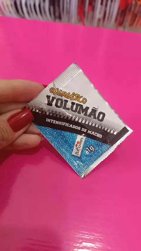 Volumão Energético Em Pó 1G Hot Flowers