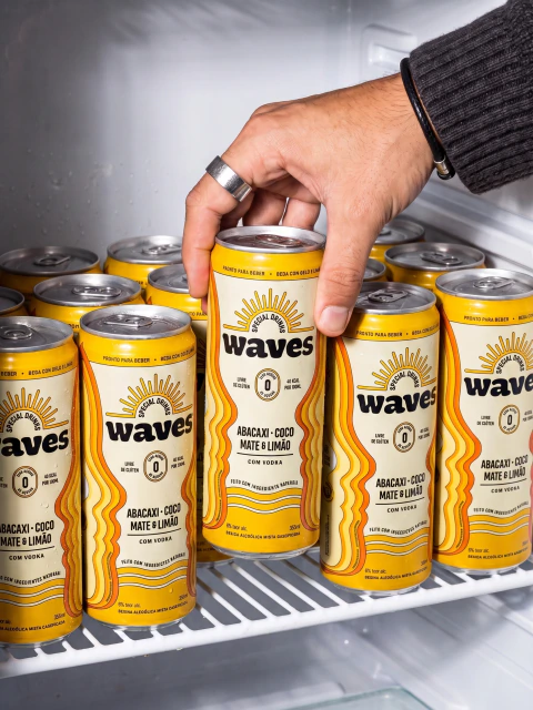 Pack 12 Latas WAVES 355ml