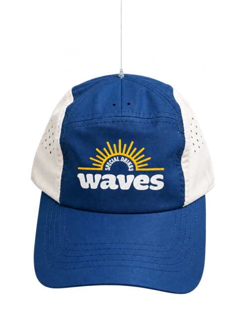 Boné Waves Azul e Branco