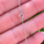 Colar Love Gravata Pedra Moissanite 0,52ct na internet