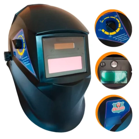 MASCARA DE SOLDA AUTOM C/REGUL GW9-13 - ESCUDO