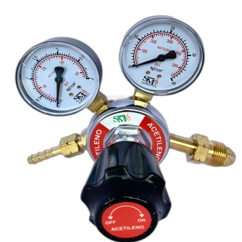 REGULADOR PRESSÃO ACETILENO MOD 200 - SM I