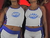 Top Hust Teia Azul e Branco - comprar online