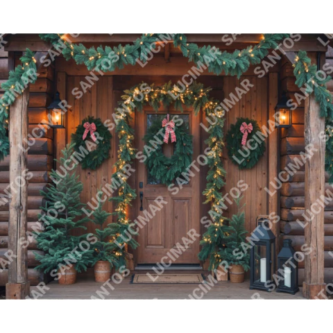 FUNDO FOTOGRÁFICO EM MALHA NATAL 2025 REF. 14623 - comprar online