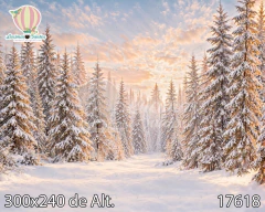 FUNDO FOTOGRÁFICO EM MALHA NATAL REF. 17618 - comprar online