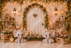 FUNDO FOTOGRÁFICO EM MALHA INFANTIL REF. 17262 - comprar online