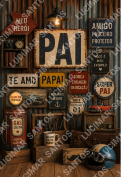 FUNDO FOTOGRÁFICO EM MALHA PAI REF. 17366 - comprar online