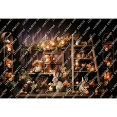 FUNDO FOTOGRÁFICO EM MALHA PÁSCOA REF. 10021 - comprar online