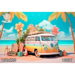 FUNDO FOTOGRÁFICO EM MALHA PRAIA REF. 10037