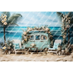 FUNDO FOTOGRÁFICO EM MALHA VERÃO REF. 10121 - comprar online